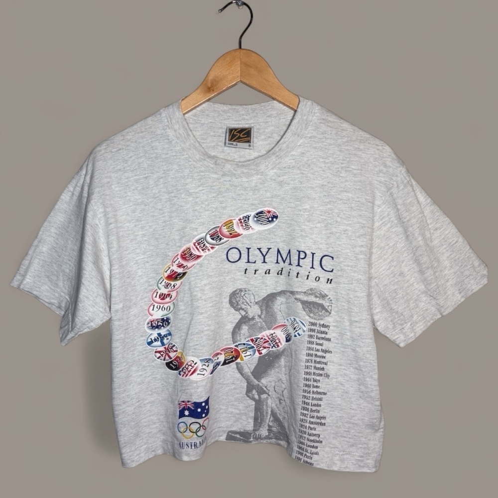 Rare Vintage Y2K Olympic Tradition Made In Australia T-Shirt